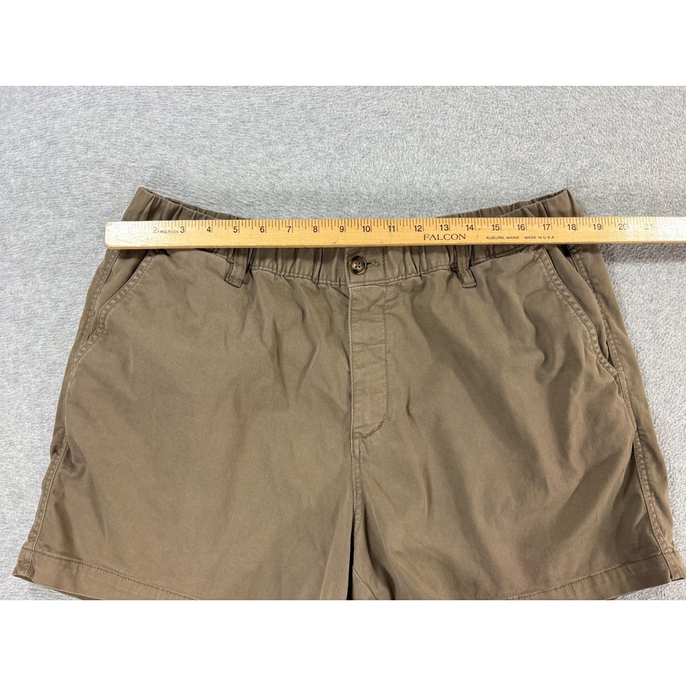Bearbottom Stretch Cotton Blend Casual Shorts (Men's 2XL) Brown/Green -‎ 5.5" - Picture 5 of 8